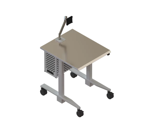 mobile workstation cart