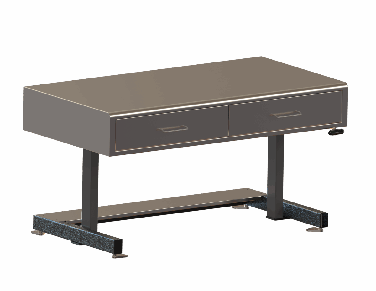 Ergonomic Workbench with Storage
