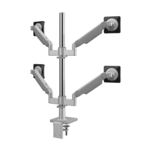 Industrial Four Monitor Arms