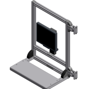 Ergonomic Wall Mount Workstation