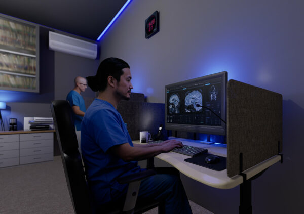 Ergonomic Radiology Desk