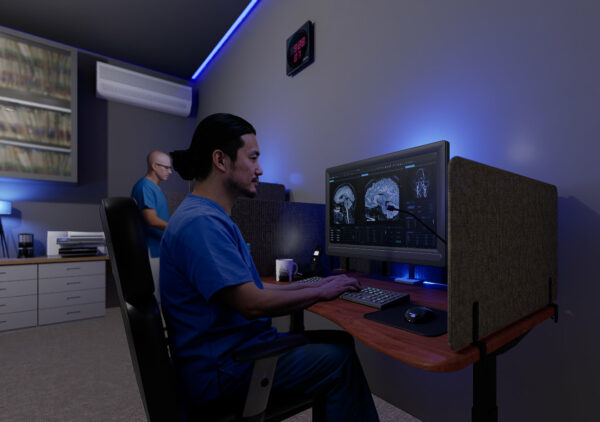 Ergonomic Radiology Desk