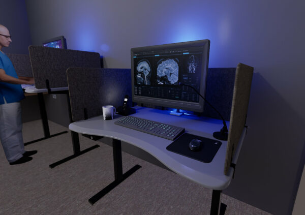 Ergonomic Radiology Desk