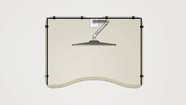 Ergonomic Radiology Desk