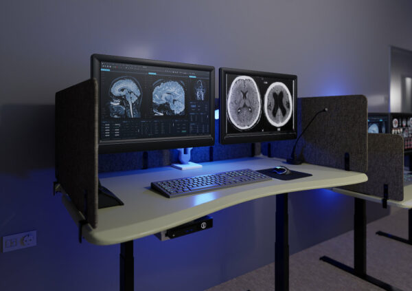 Adjustable Height Radiology Desk