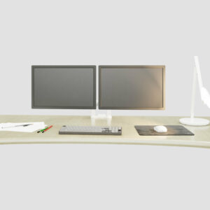 Radiology Reading Room Desk