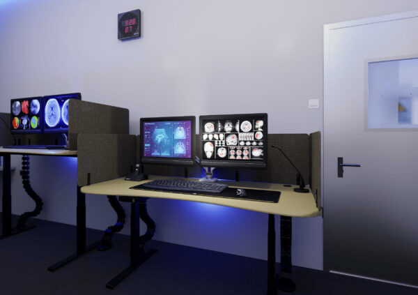 Radiology Reading Room Desk