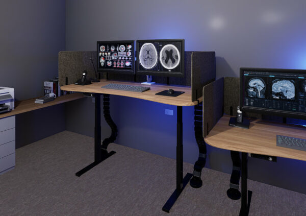 Radiology Reading Room Desk