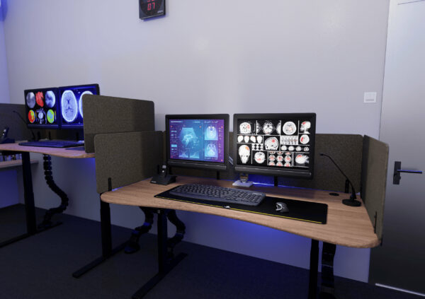 Radiology Reading Room Desk