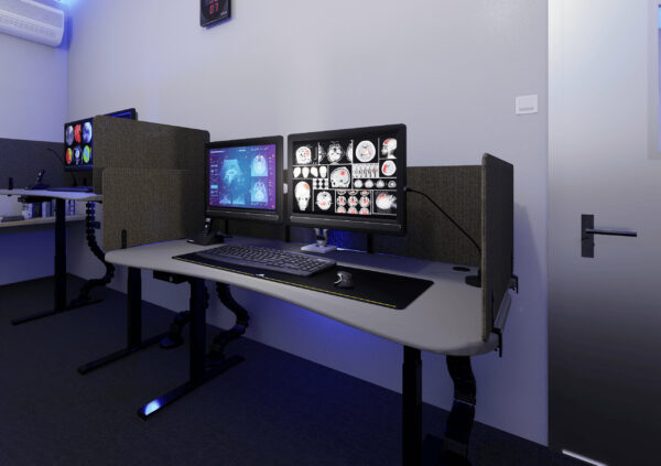 Radiology Reading Room Desk