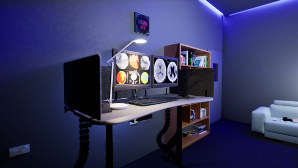 Radiology Reading Room Desk