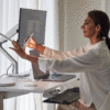 eye-caring ergonomic desk lamp