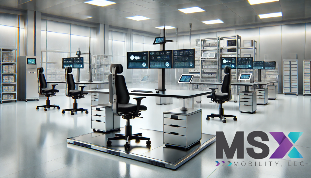 Ergonomic Cleanroom Furniture for Sterile Environments - MSX Mobility