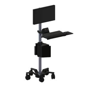 Mobile Workstation Pole Cart