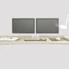 Adjustable Height Radiology Desk