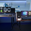 Adjustable Height Radiology Desk